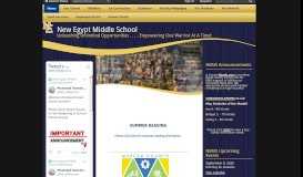 
							         New Egypt Middle School / Homepage - Plumsted Township School ...								  
							    