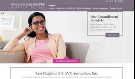 
							         New England OB/GYN Associates | Newton | Obstetrician | Gynecologist								  
							    