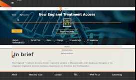 
							         New England Treatment Access (PRIVATE:NETA) Share Price ...								  
							    