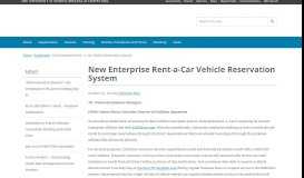
							         New Enterprise Rent-a-Car Vehicle Reservation System ...								  
							    