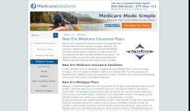 
							         New Era Medicare Insurance Plans | Medicare Insurance Providers								  
							    