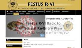 
							         New Festus Middle School Principal Hired - Festus R-VI								  
							    