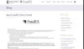 
							         New FundEX Client Portal! - Bircher Financial								  
							    