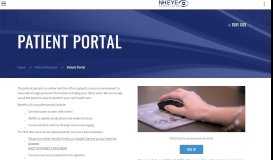 
							         New Hampshire Eye Associates Patient Portal								  
							    