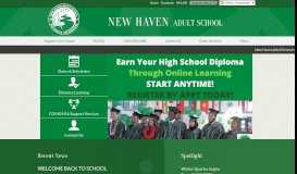 
							         New Haven Adult School								  
							    