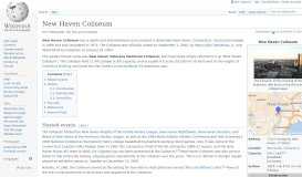 
							         New Haven Coliseum - Wikipedia								  
							    