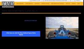
							         New Holland Parts Catalogue | Staines Esperance								  
							    