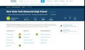 
							         New Hyde Park Memorial High School - GreatSchools								  
							    