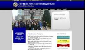 
							         New Hyde Park Memorial High School / Homepage - Sewanhaka ...								  
							    
