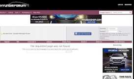 
							         New Hyundai Service Info Website - Hyundai Forum - Hyundai ...								  
							    