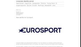 
							         New identity for Eurosport. | Corporate Identity Portal								  
							    