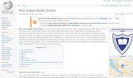 
							         New Indian Model School - Wikipedia								  
							    
