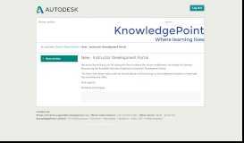 
							         New - Instructor Development Portal - Log in								  
							    