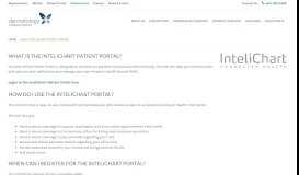 
							         New! InteliChart Patient Portal | Dermatology Consultants								  
							    