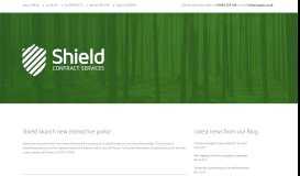 
							         New interactive portal | Shield Contract Services								  
							    