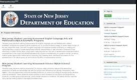 
							         - New Jersey Assessments								  
							    