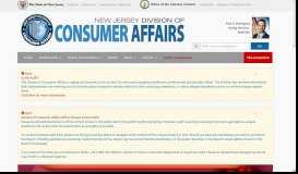 
							         New Jersey Division of Consumer Affairs								  
							    
