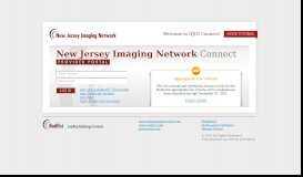 
							         New Jersey Imaging Network Connect - My Radiology Patients								  
							    