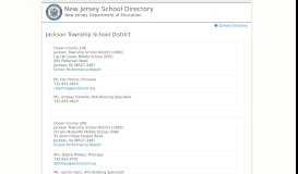 
							         New Jersey School Directory								  
							    