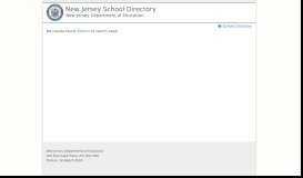 
							         New Jersey School Directory - NJ School Directory								  
							    