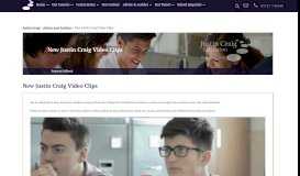 
							         New Justin Craig Video Clips - Justin Craig Education Ltd								  
							    
