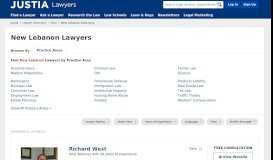 
							         New Lebanon Lawyers - Compare Top Attorneys in New Lebanon ...								  
							    