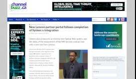 
							         New Lenovo partner portal follows completion of System x integration ...								  
							    