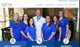 
							         New Life Center for Bariatric Surgery								  
							    