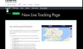 
							         New Live Tracking Page | Quartix								  
							    