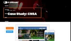 
							         New Medical Website Launched by E-dreamz - CNSA.com | E-dreamz								  
							    