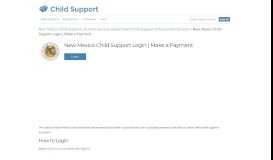 
							         New Mexico Child Support Login | Make a Payment | Child-Support.com								  
							    
