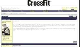 
							         New Mexico MMA - CrossFit Discussion Board								  
							    