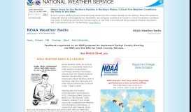 
							         New Mexico - NOAA Weather Radio								  
							    