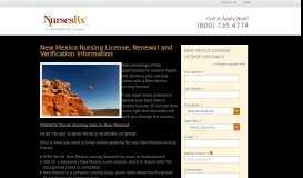 
							         New Mexico Nursing License, Renewal and Verification ...								  
							    