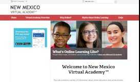 
							         New Mexico Virtual Academy | Online School NM								  
							    