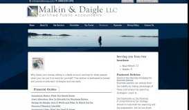
							         New Milford, CT Accounting Firm | Investment Strategies Page | Malkin ...								  
							    