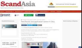 
							         New Nordic visa application centre in Cebu - ScandAsia								  
							    