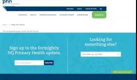 
							         New NQPHN online procurement portal | Northern Queensland ...								  
							    