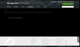 
							         New Online Learning Portal Courses | Jaspersoft Community								  
							    