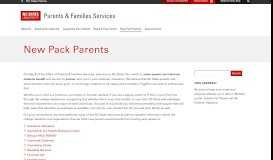 
							         New Pack Parents :: Parents & Families Services - NC State University								  
							    