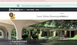 
							         New Parent Portal | Leon Valley Elementary School - Nisd								  
							    