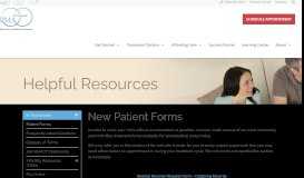 
							         New Patient Forms | RMACT								  
							    