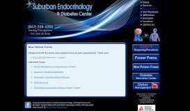 
							         New Patient Forms - Suburban Endocrinology & Diabetes Center								  
							    