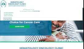 
							         New Patient Information - Hematology/Oncology Clinic								  
							    