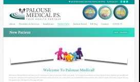 
							         New Patient – Palouse Medical								  
							    
