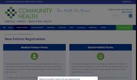 
							         New Patient Registration - Community Health Centers of the Rutland ...								  
							    