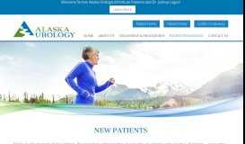 
							         New Patients – Alaska Urology								  
							    