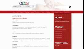 
							         New Patients - Arlington Heights, IL - Arlington Pediatrics, Ltd.								  
							    