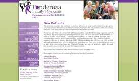 
							         New Patients | Aurora, CO | Ponderosa Family Physicians								  
							    