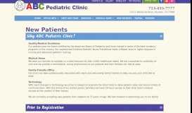
							         New Patients | Houston, TX | Child Care ... - ABC Pediatric Clinic								  
							    